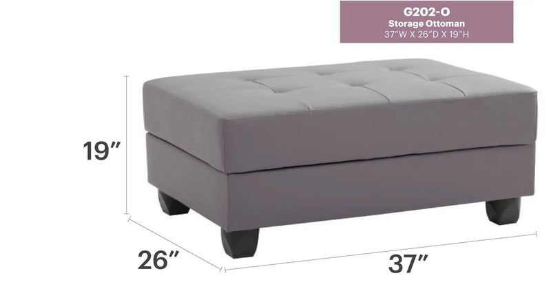 Stylish Storage Contemporary Ottoman by HouseOfZazla