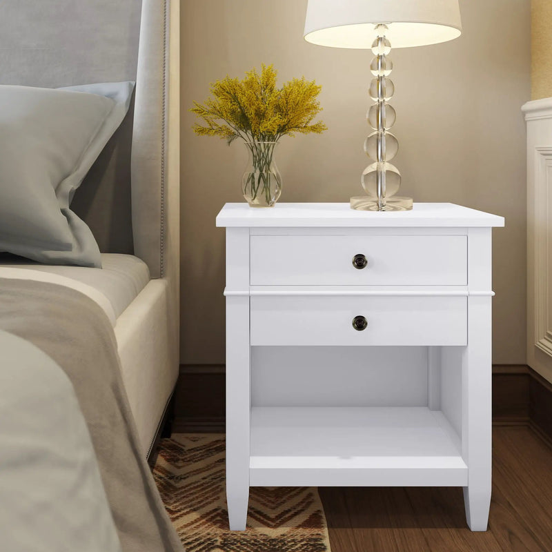 Carlton - Bedside Table, Handcrafted by HouseOfZazla