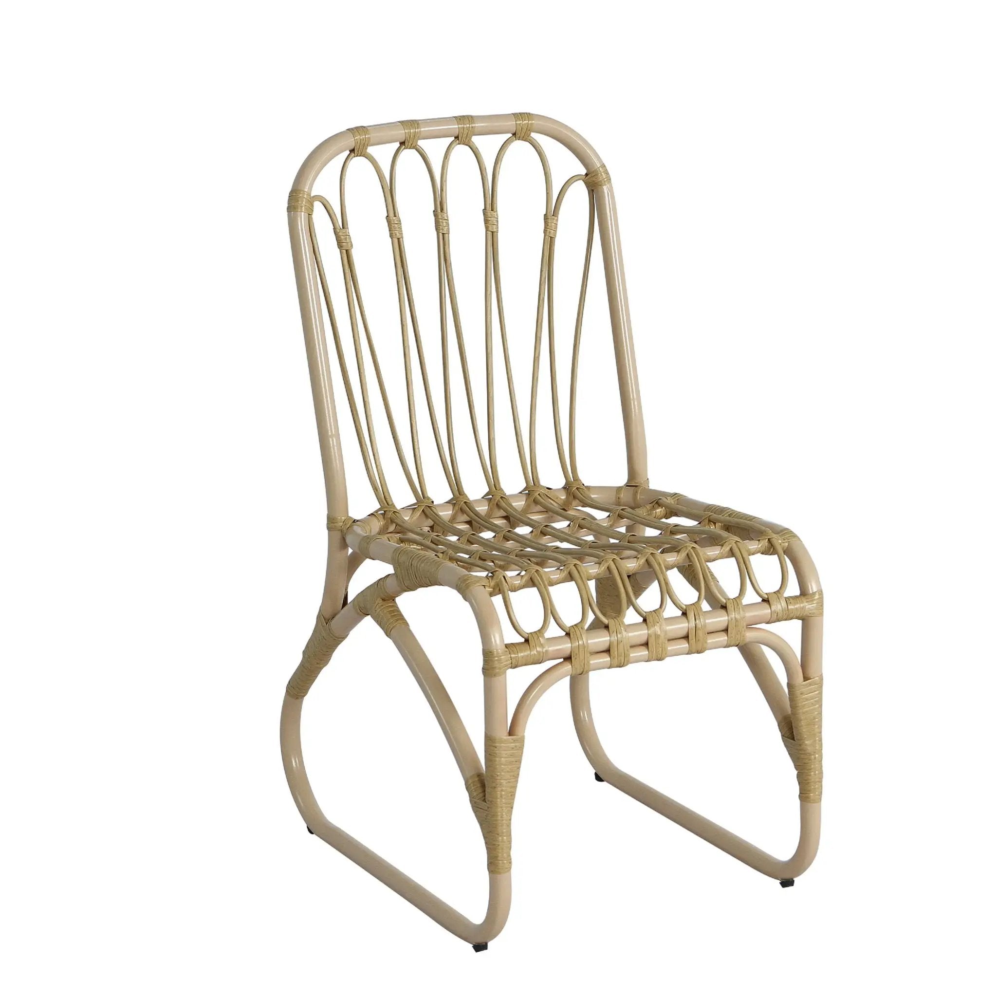Outdoor Wicker Dining Chairs With Washable Cushions (Set of 2) by HouseOfZazla