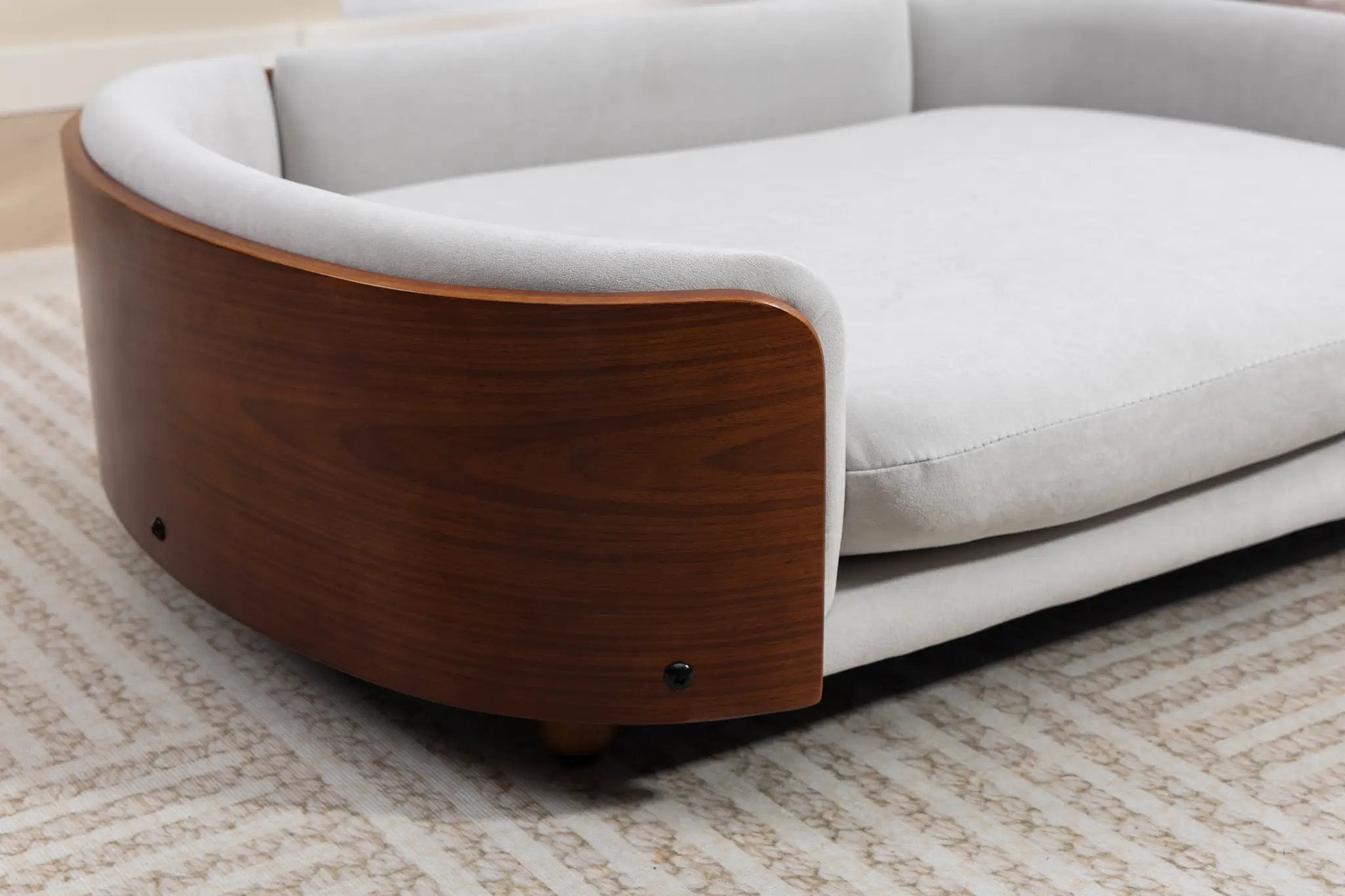 Scandinavian Style Elevated Dog Bed Pet Sofa by HouseOfZazla
