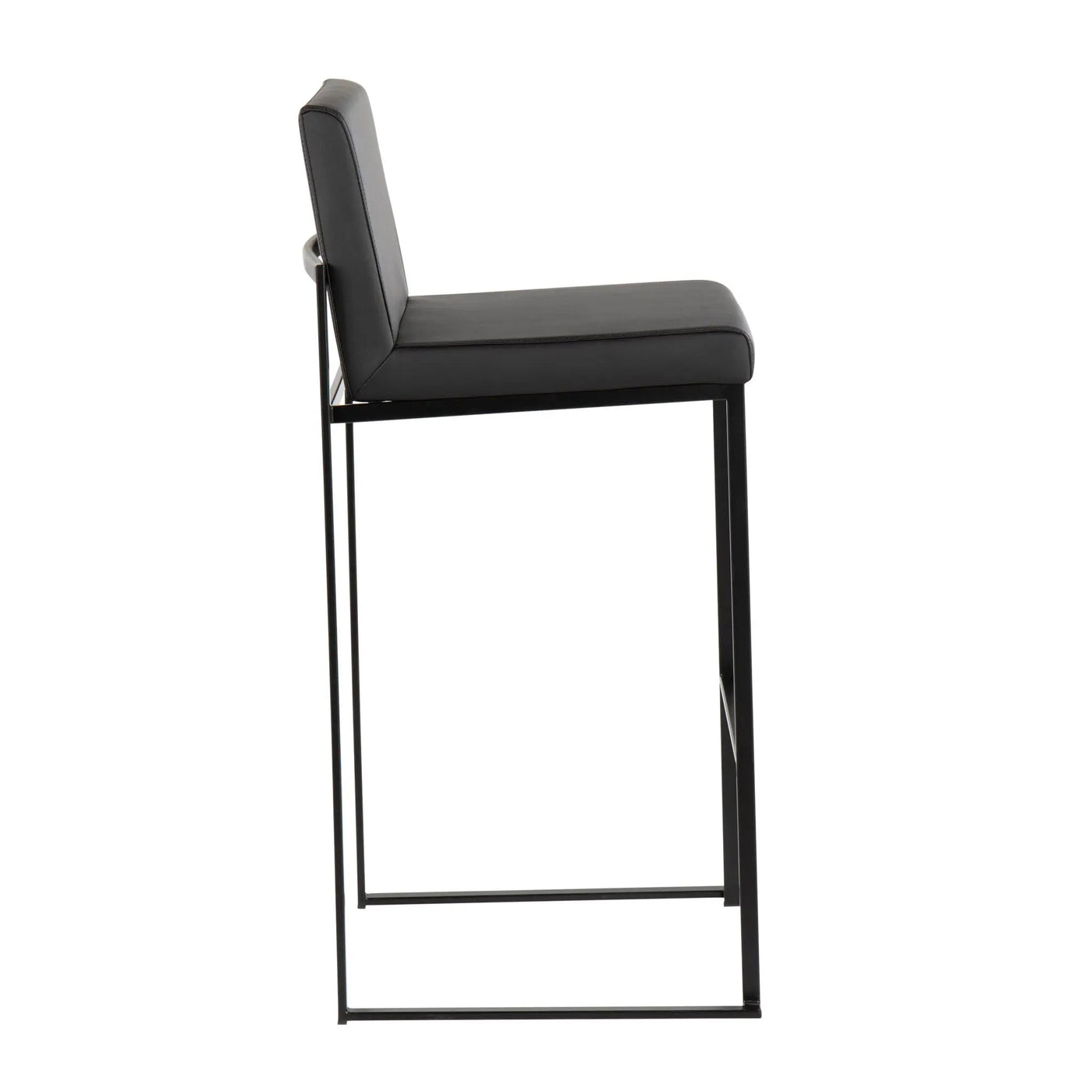 Fuji - Contemporary High Back Barstool Elegant Design by HouseOfZazla