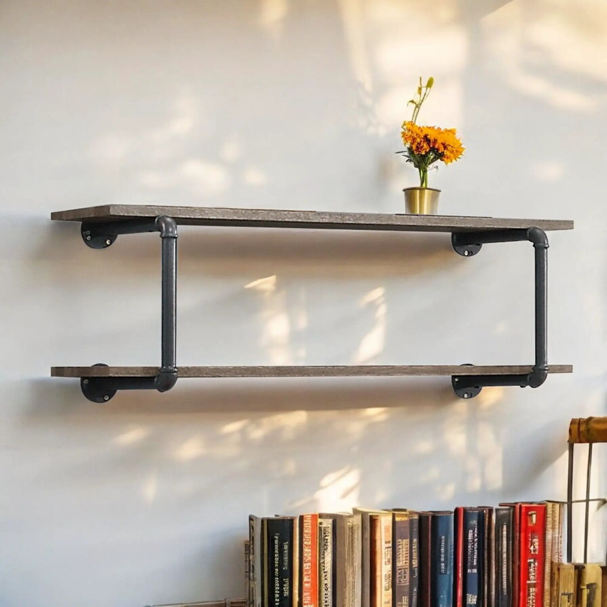 Brantley - Antique Wall Rack - Oak by Unique Piece Furniture