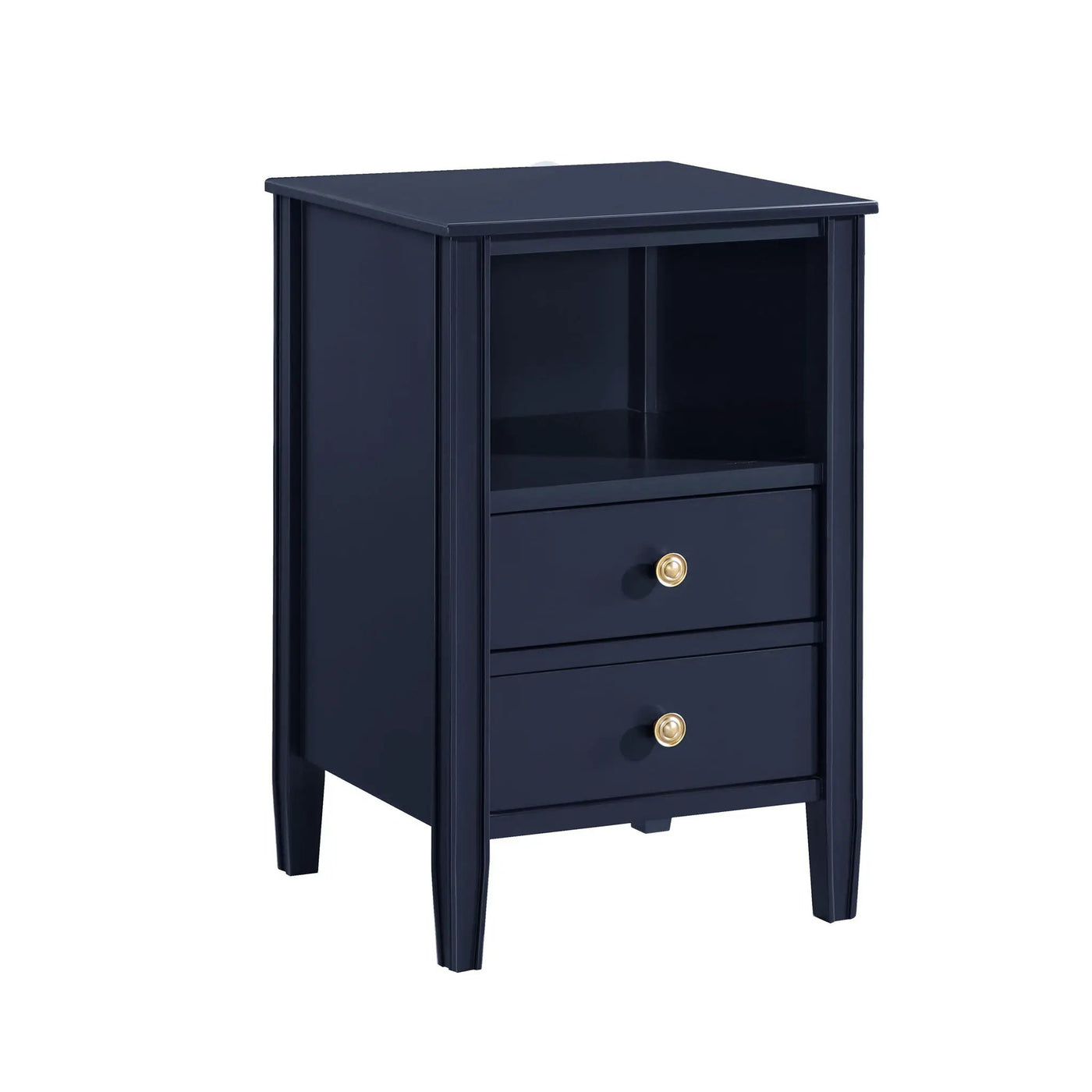 Winston - 2 Drawer Storage Nightstand by HouseOfZazla