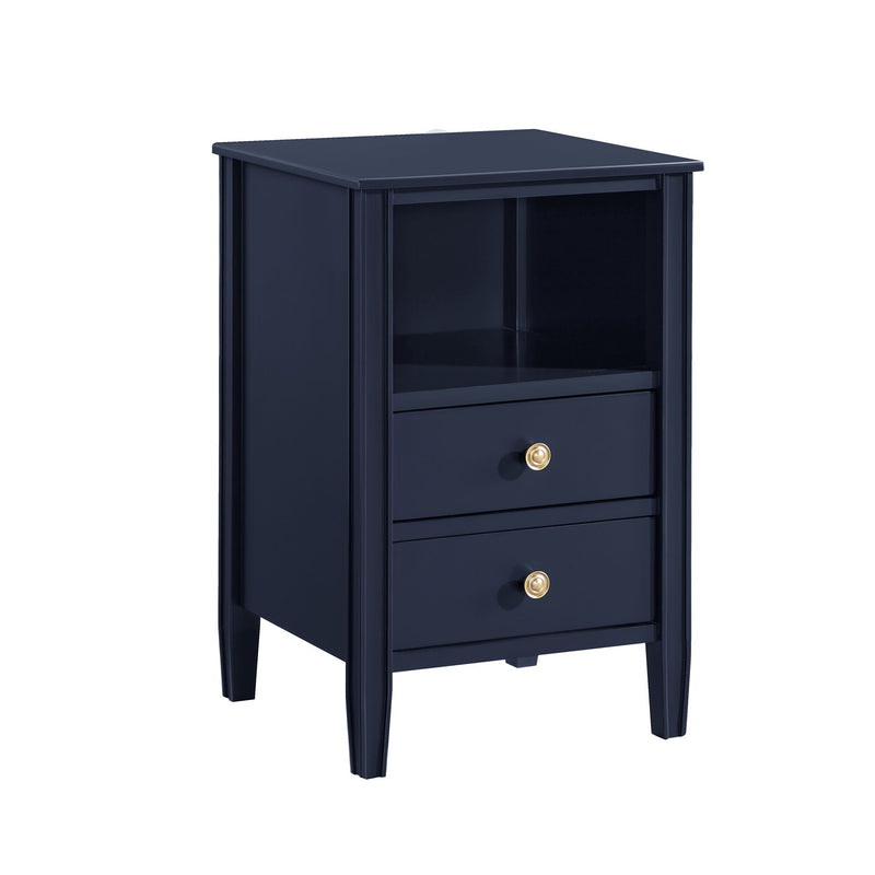 Winston - 2 Drawer Storage Nightstand by HouseOfZazla