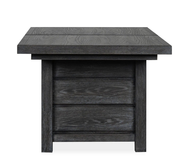 Plum Creek - Extendable Trestle Dining Table by Unique Piece Furniture