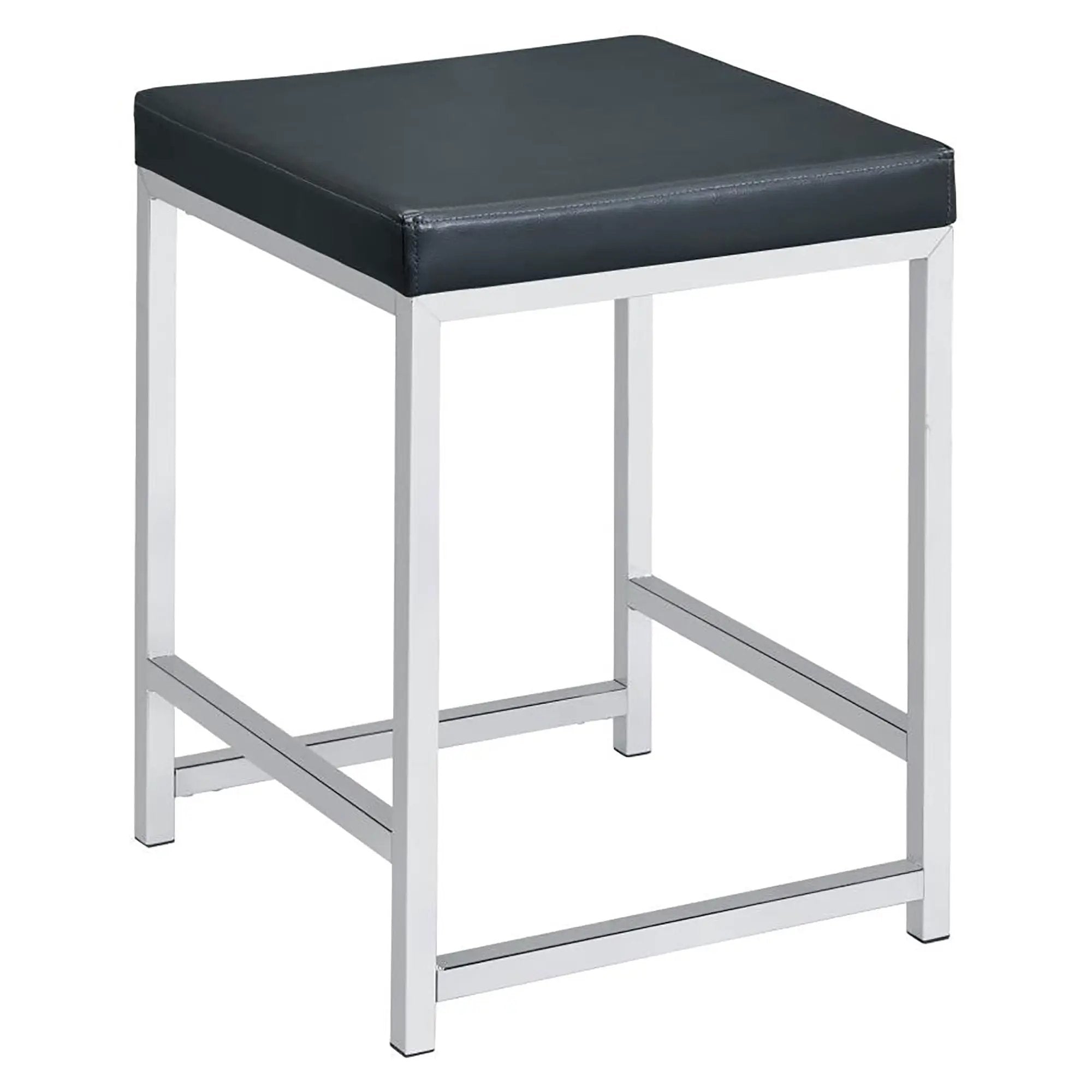 Upholstered Square Vanity Stool by HouseOfZazla