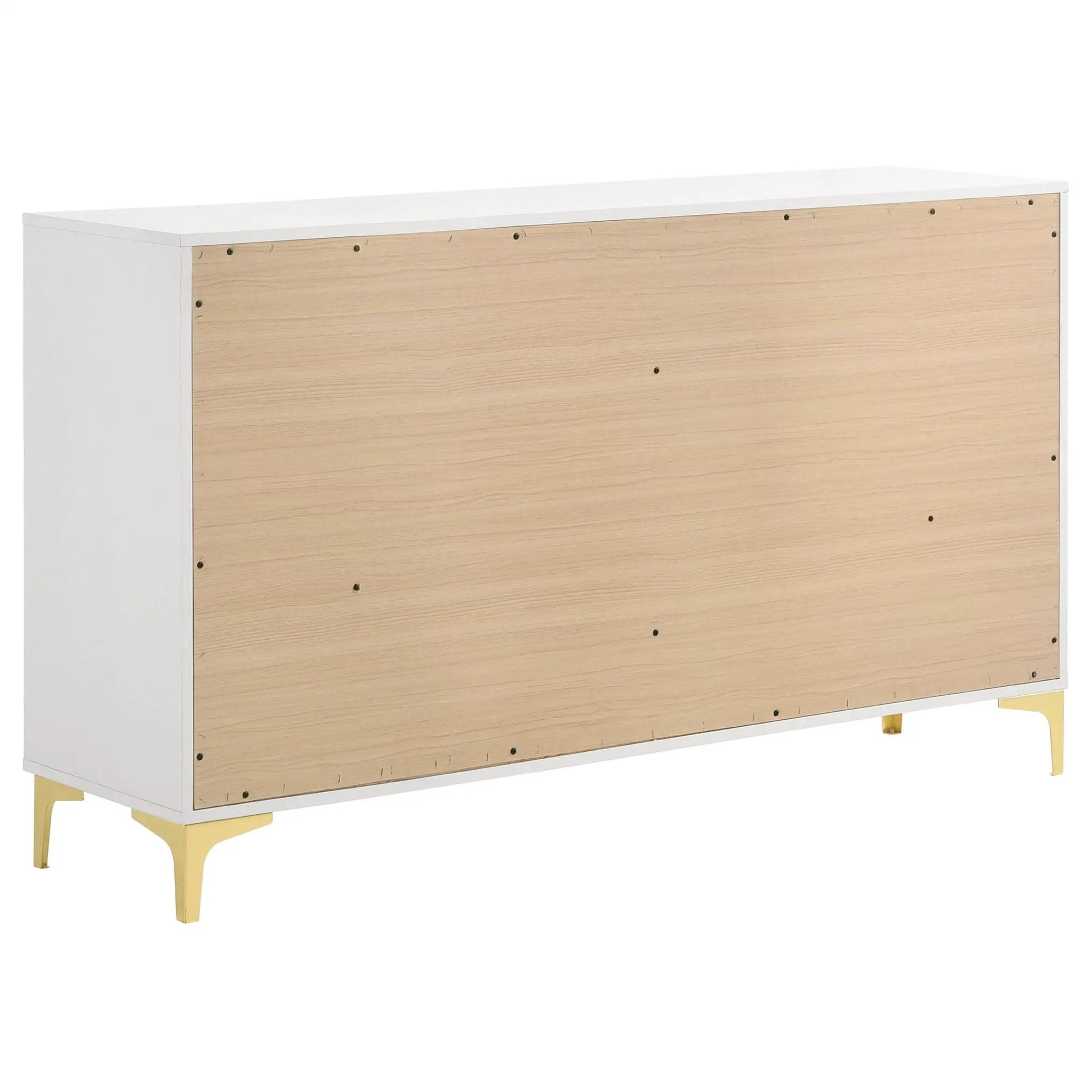 Kendall 6-drawer Dresser White by Unique Piece Furniture
