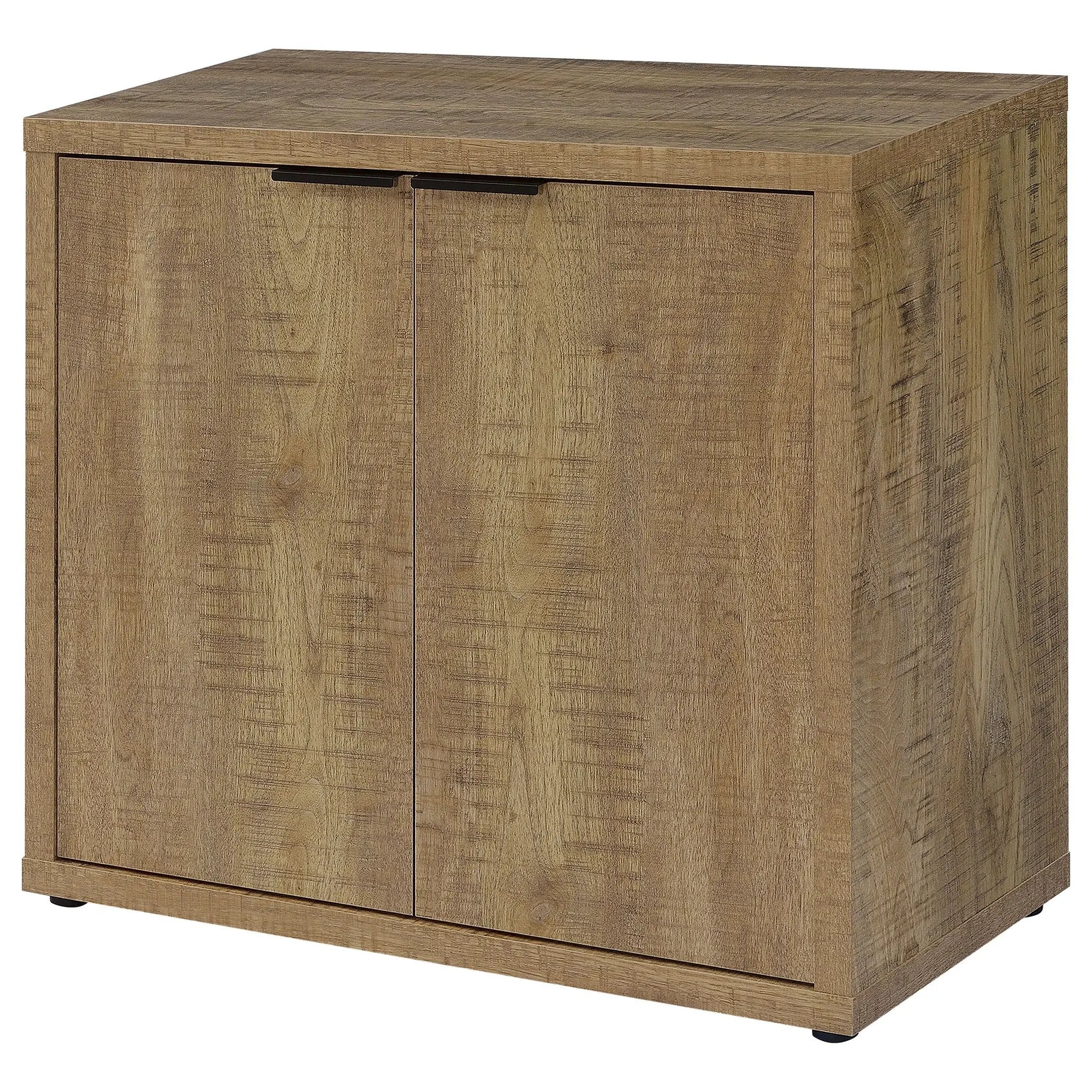 Pepita 2-door Engineered Wood Accent Cabinet Mango Brown by Unique Piece Furniture