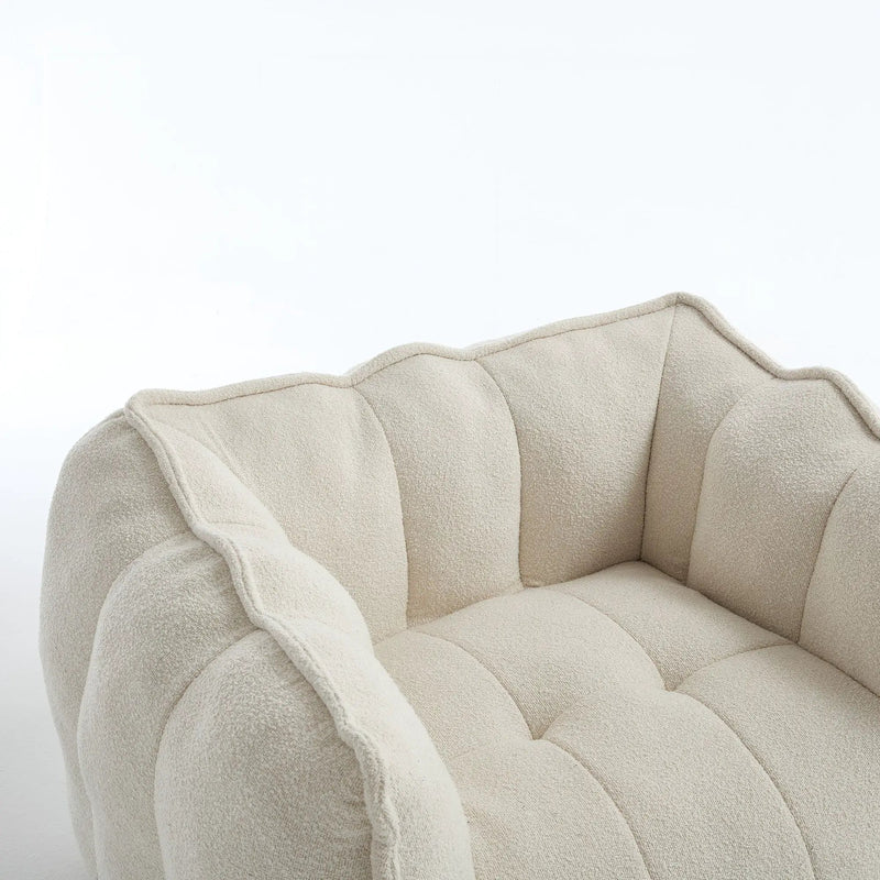 Soft Bean Bag Chair With High Resilient Foam by HouseOfZazla