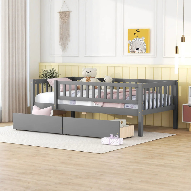 Multi Functional Wooden Daybed Bed by Unique Piece Furniture