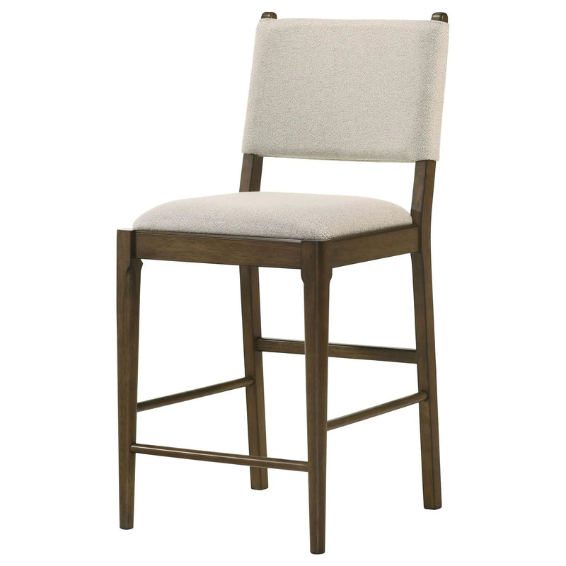 Ottowa Upholstered Counter Side Chair Brown (Set of 2) by Unique Piece Furniture