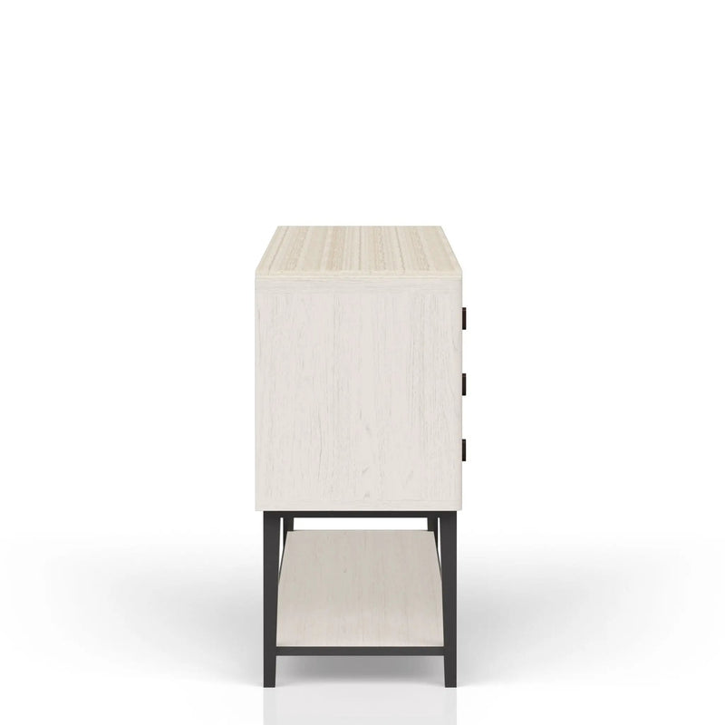 Server With Base - White by Unique Piece Furniture