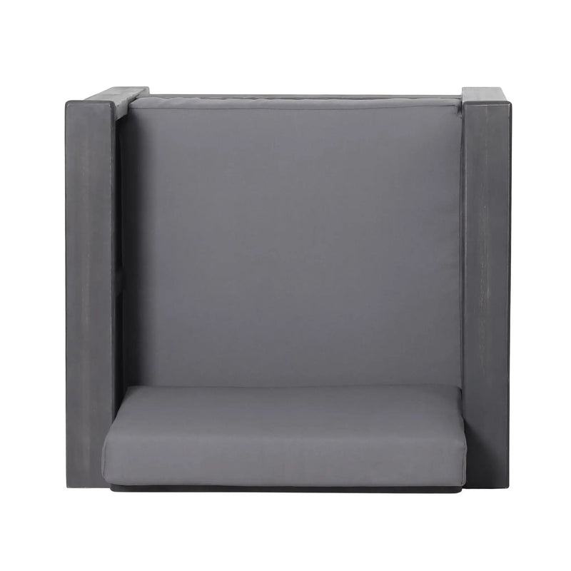 Slat Design Club Chairs With Cushions by HouseOfZazla