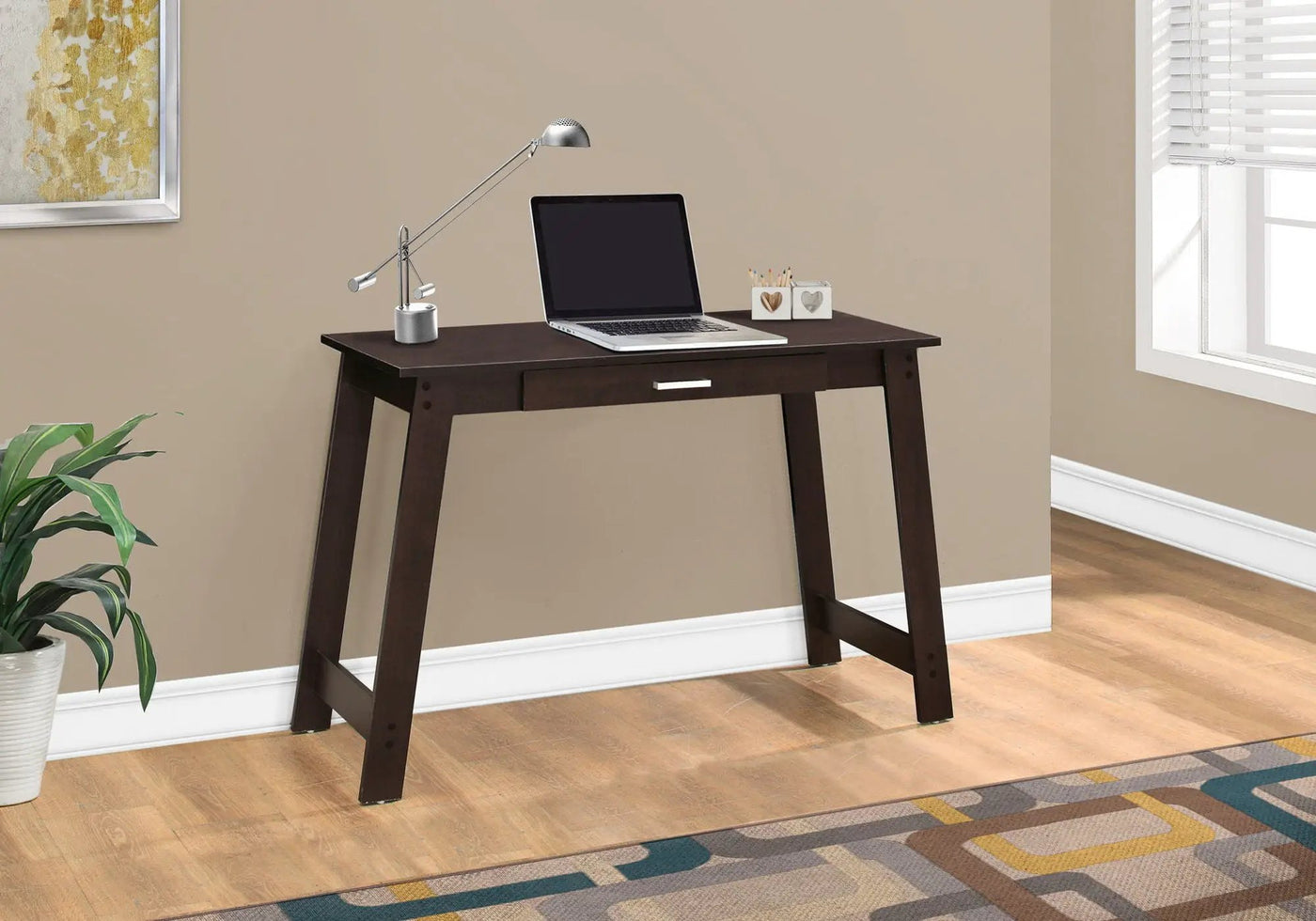 Stylish Design Computer Desk For Home Office Storage Drawers, Contemporary & Modern by Unique Piece Furniture
