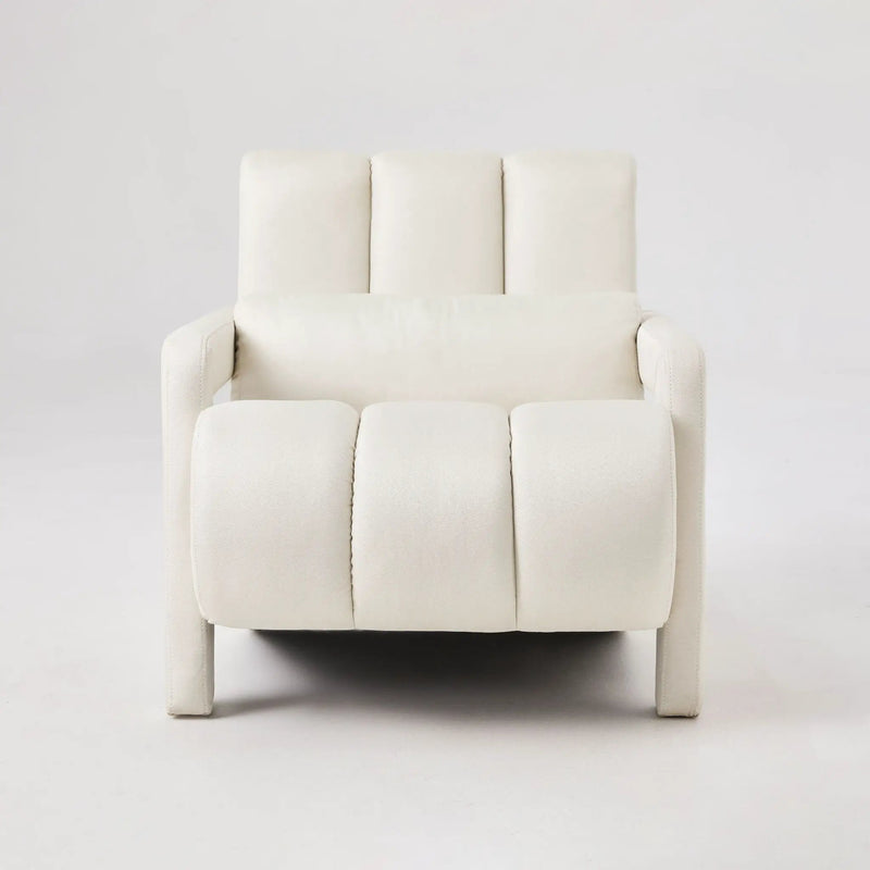 Modern Upholstered Accent Chair, Comfortable Fabric With A Pillow For Living Room by HouseOfZazla