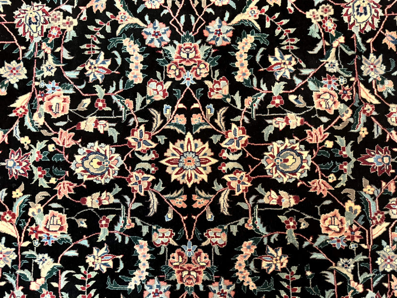 Large Sino Persian Rug 10x15, Floral Allover, Hand Knotted Wool Carpet, Fine by Jewel Rugs