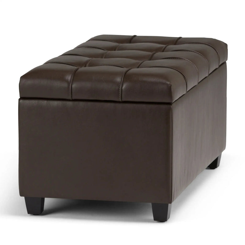Sienna - Transitional Storage Ottoman Bench by Unique Piece Furniture