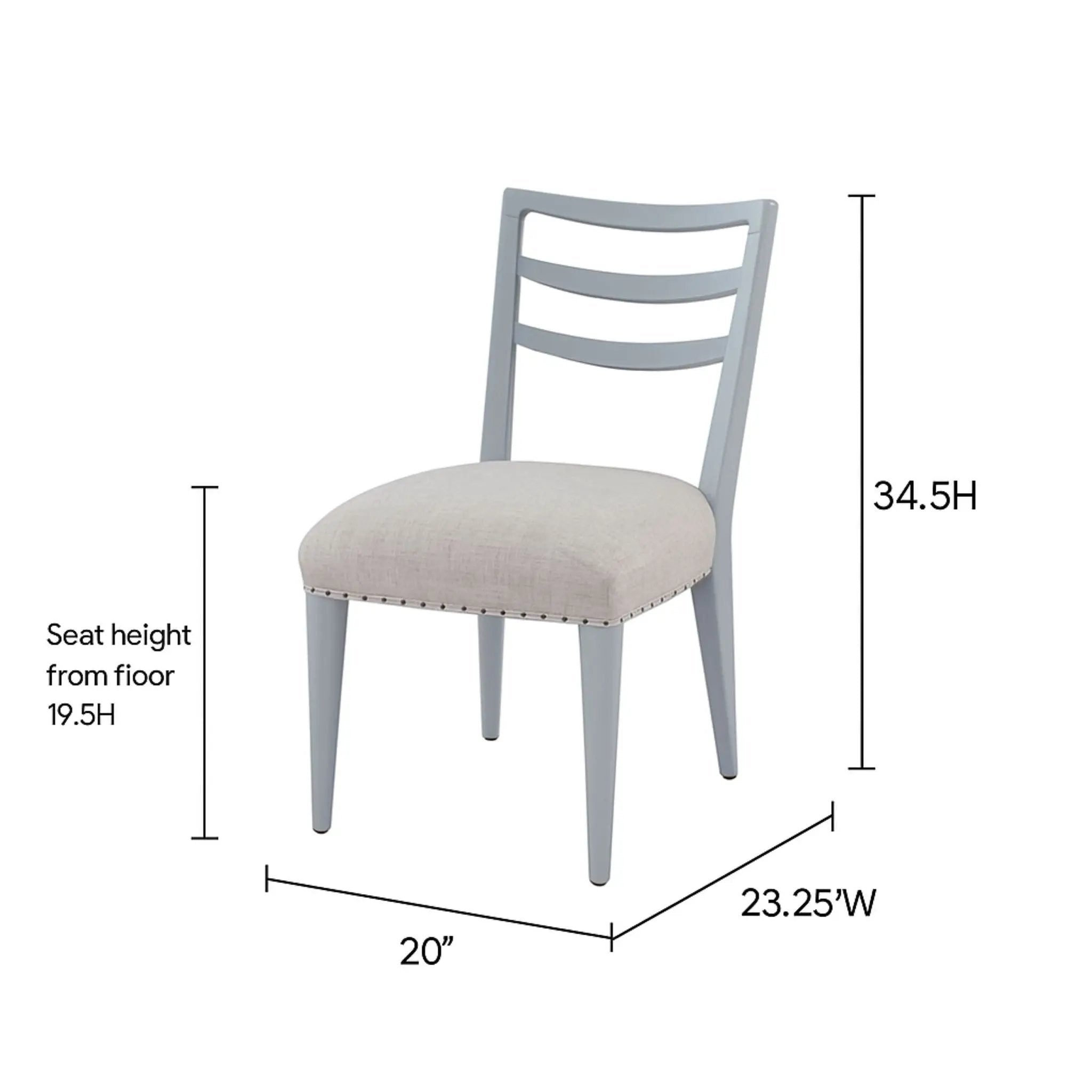 Ladderback Side Dining Chair (Set of 2) by Unique Piece Furniture