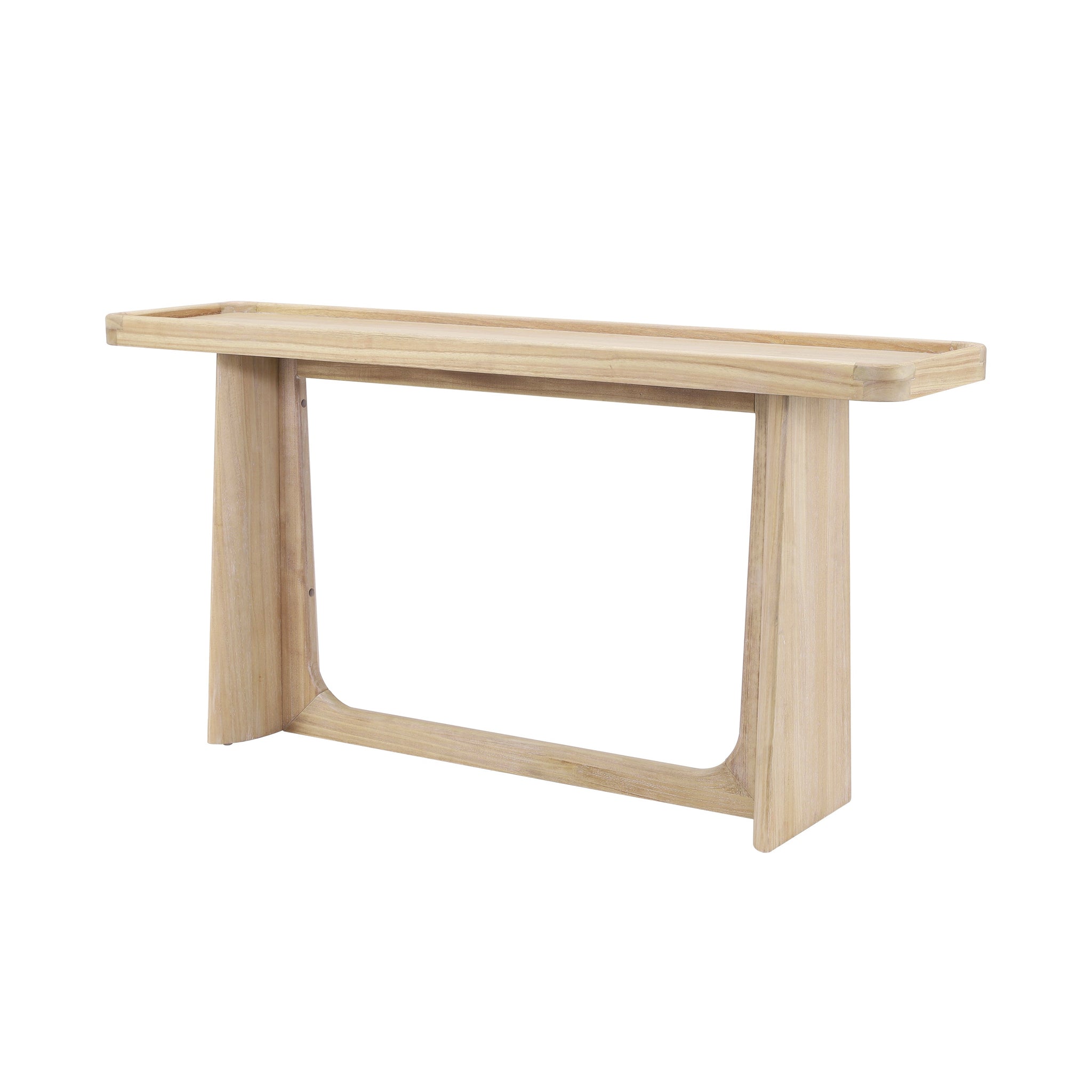 Farmhouse Console Table with Tray Top Design by HouseOfZazla
