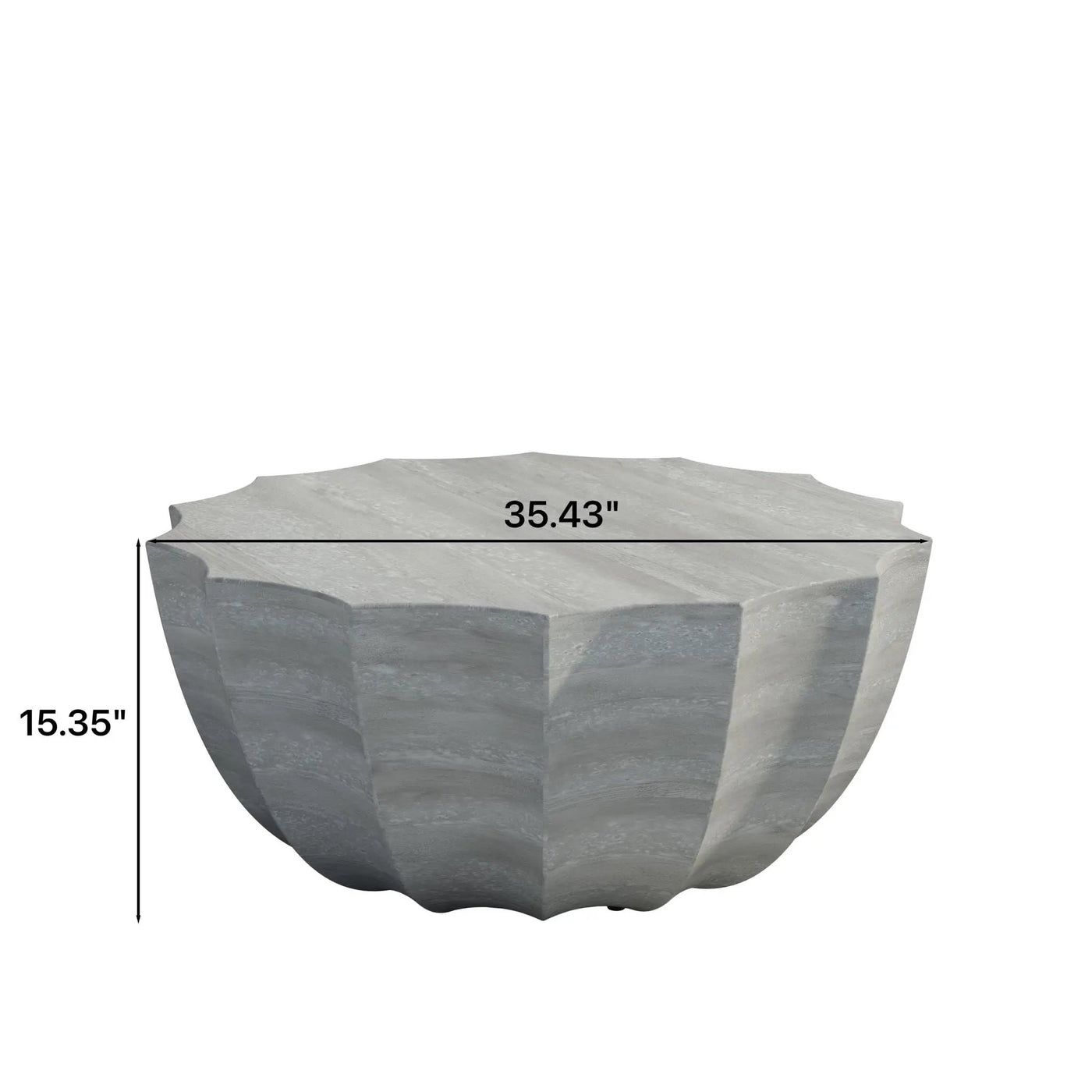 Modern Round Coffee Table For Indoor / Outdoor by Unique Piece Furniture