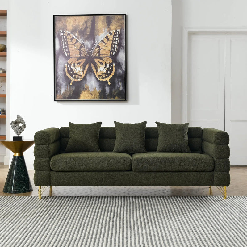 Green Teddy Sofa by BLAKHOM