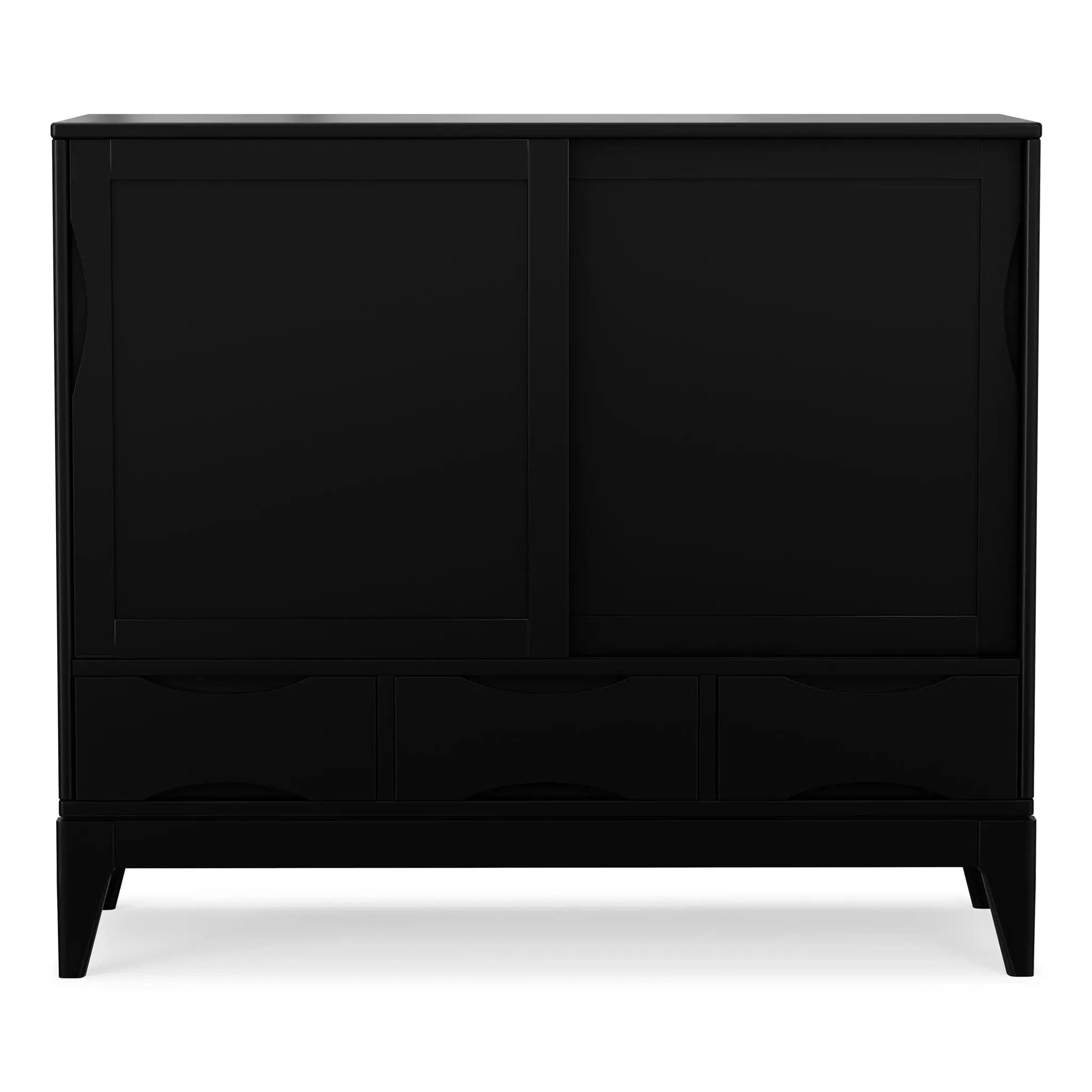 Harper - Storage Cabinet - Black by HouseOfZazla
