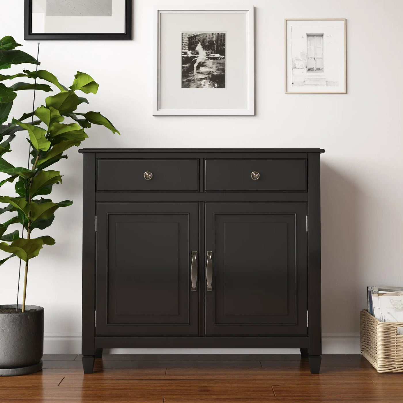 Connaught - Handcrafted Entryway Storage Cabinet by Unique Piece Furniture