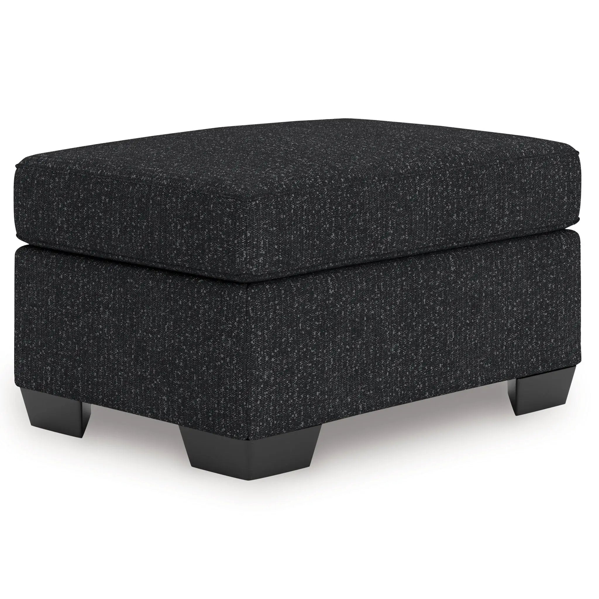 Jasmine Peaks - Ottoman - Coal by Unique Piece Furniture