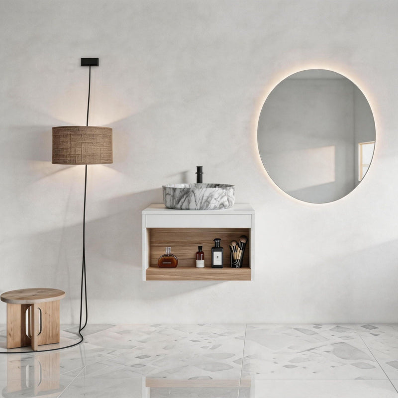Floating Bathroom Vanity With Vessel Sink by Unique Piece Furniture