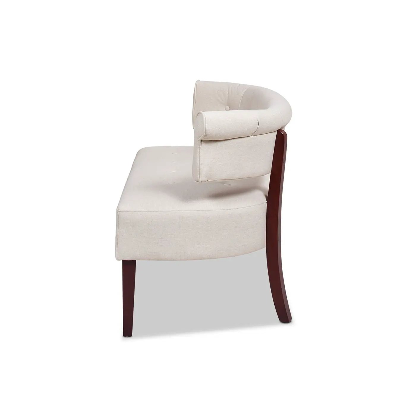 Jared - Versatile Roll Arm Tufted Bench Settee by Unique Piece Furniture