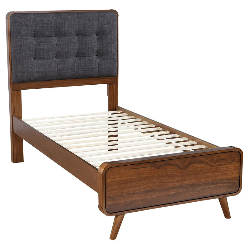 Robyn 5-piece Twin Bedroom Set Dark Walnut by Unique Piece Furniture