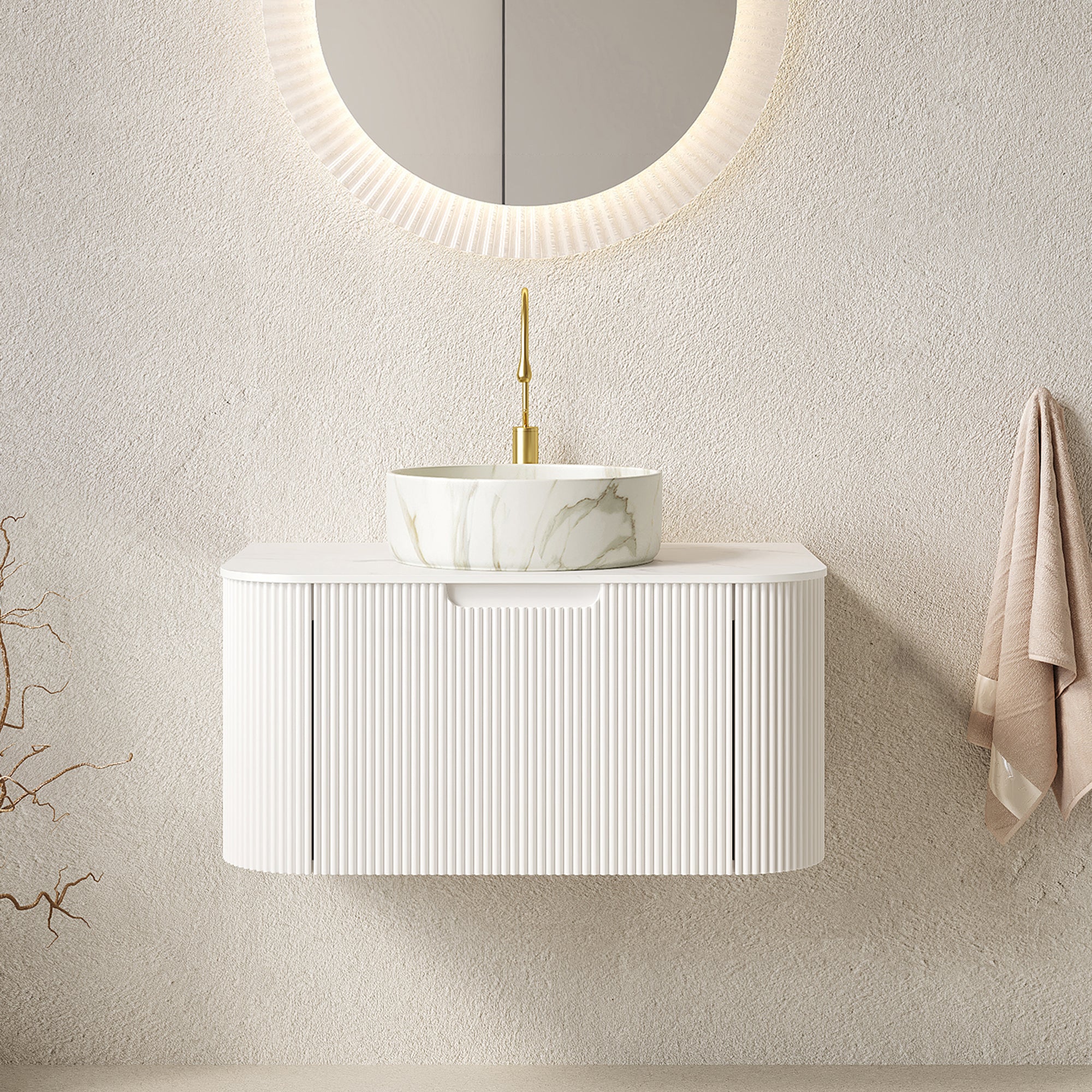 DINA 30" Bathroom Vanity and Sink by HouseOfZazla