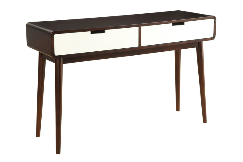 Christa - Sofa Table - White / Espresso by Unique Piece Furniture