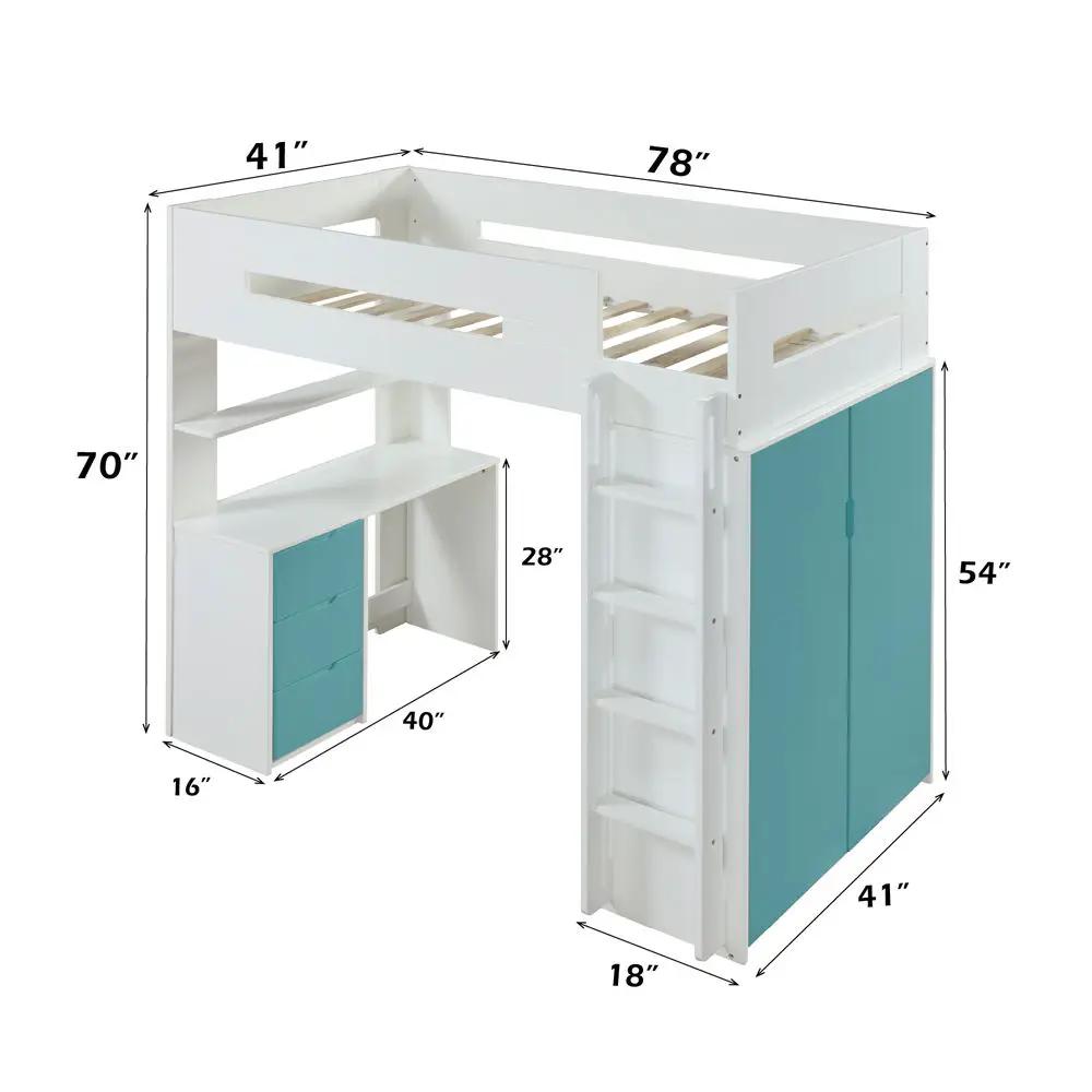 Nerice - Loft Bed by Unique Piece Furniture
