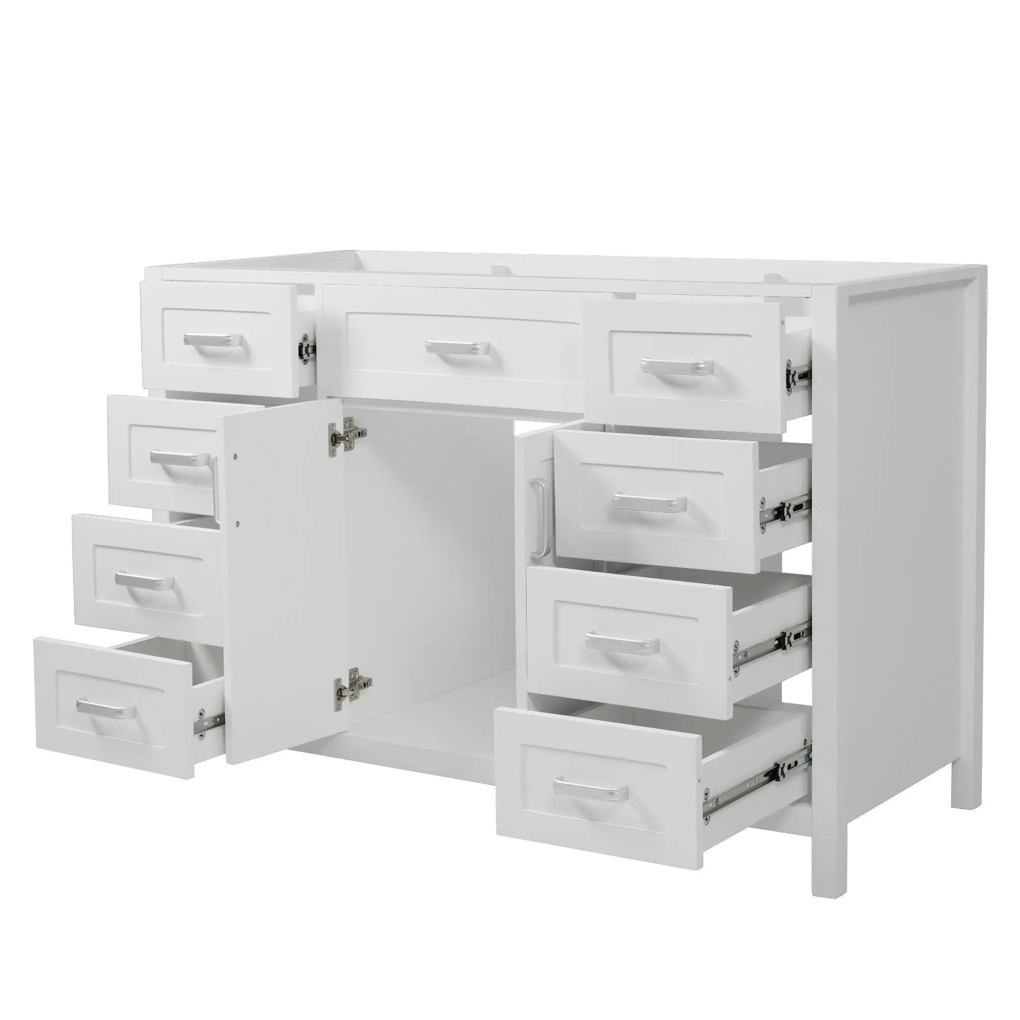 Bathroom Vanity Cabinet with 2 Soft Close Doors and 8 Drawers by HouseOfZazla