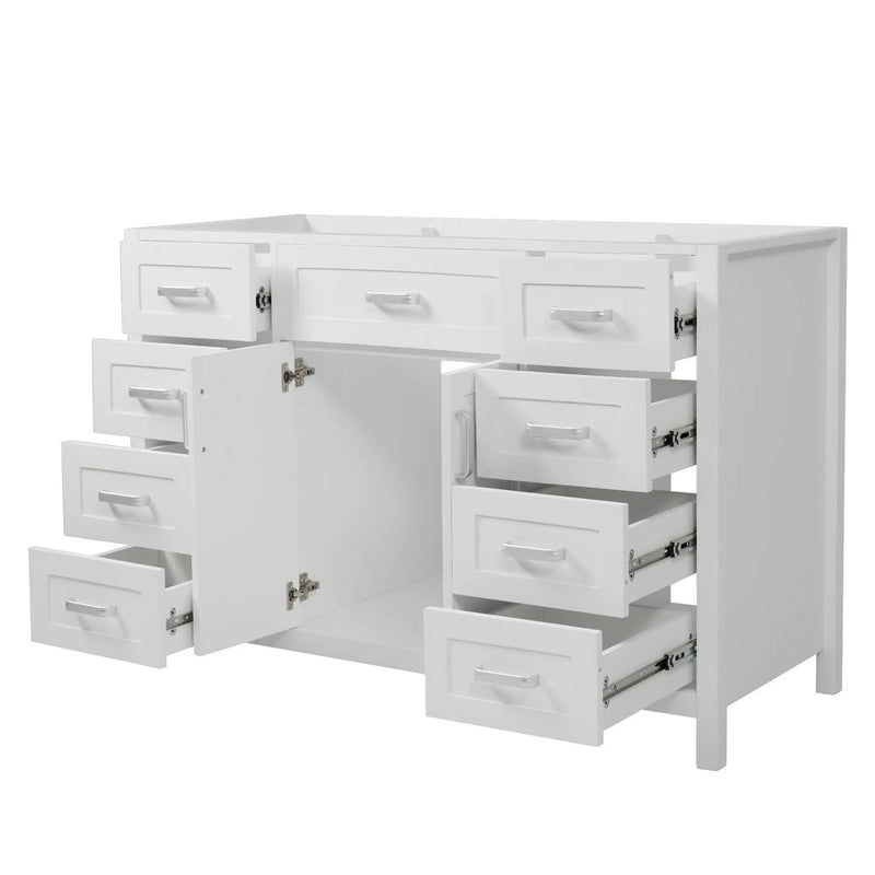 Bathroom Vanity Cabinet with 2 Soft Close Doors and 8 Drawers by HouseOfZazla
