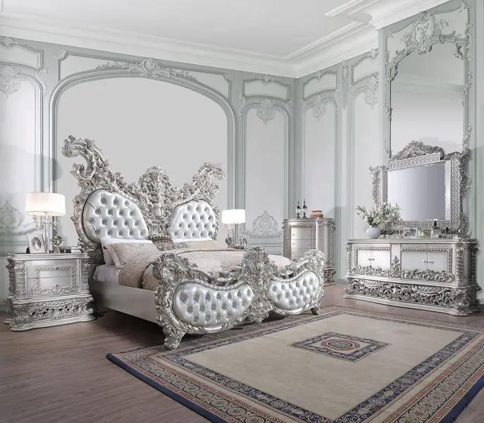 Valkyrie - Mirror - Antique Platinum by Unique Piece Furniture