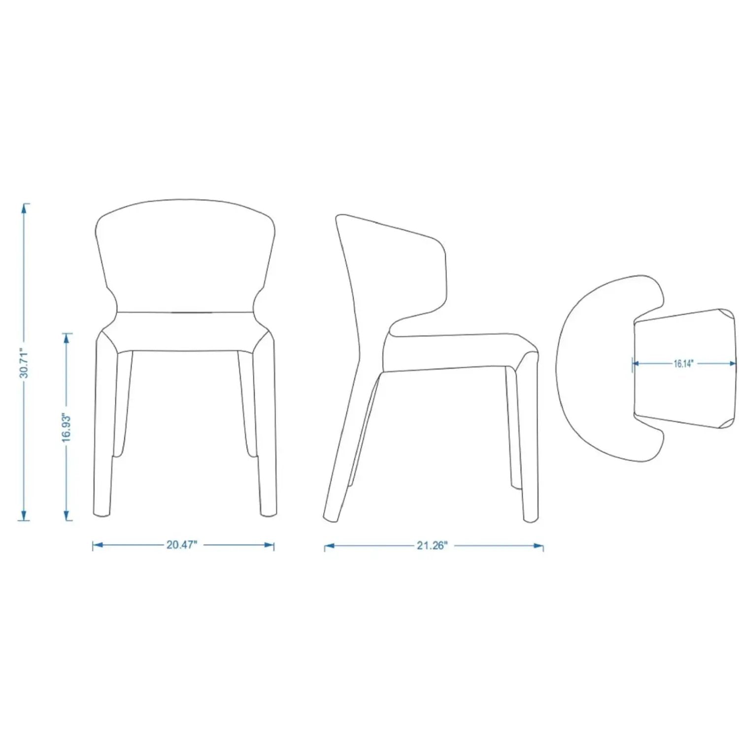 Conrad - Dining Chair (Set of 2) by HouseOfZazla