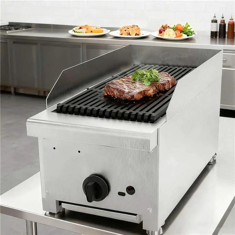12 Inch Commercial Gas Lava Rock Charbroiler by HouseOfZazla