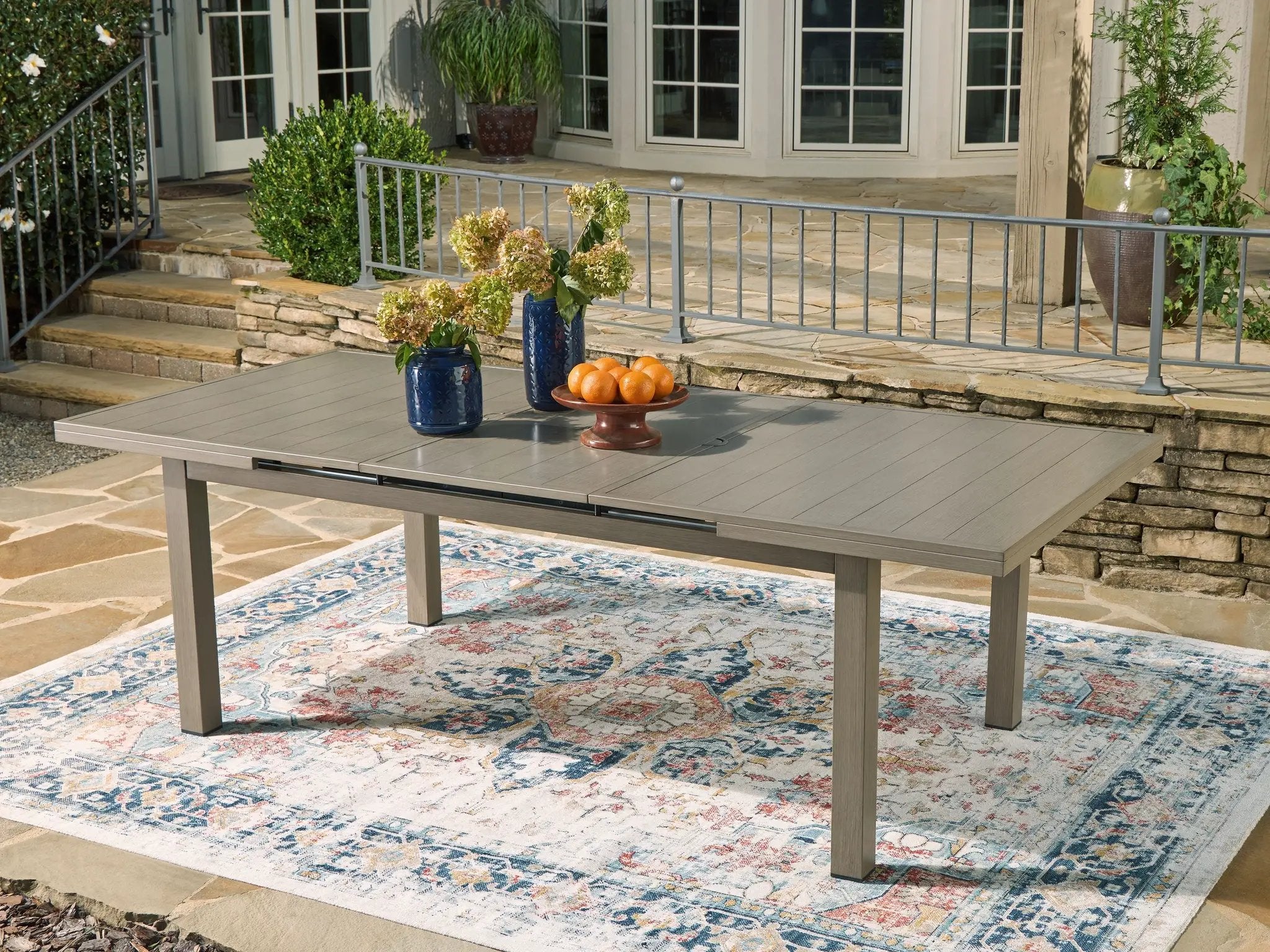 Beach Front - RECT Dining Room EXT Table - Beige by Unique Piece Furniture
