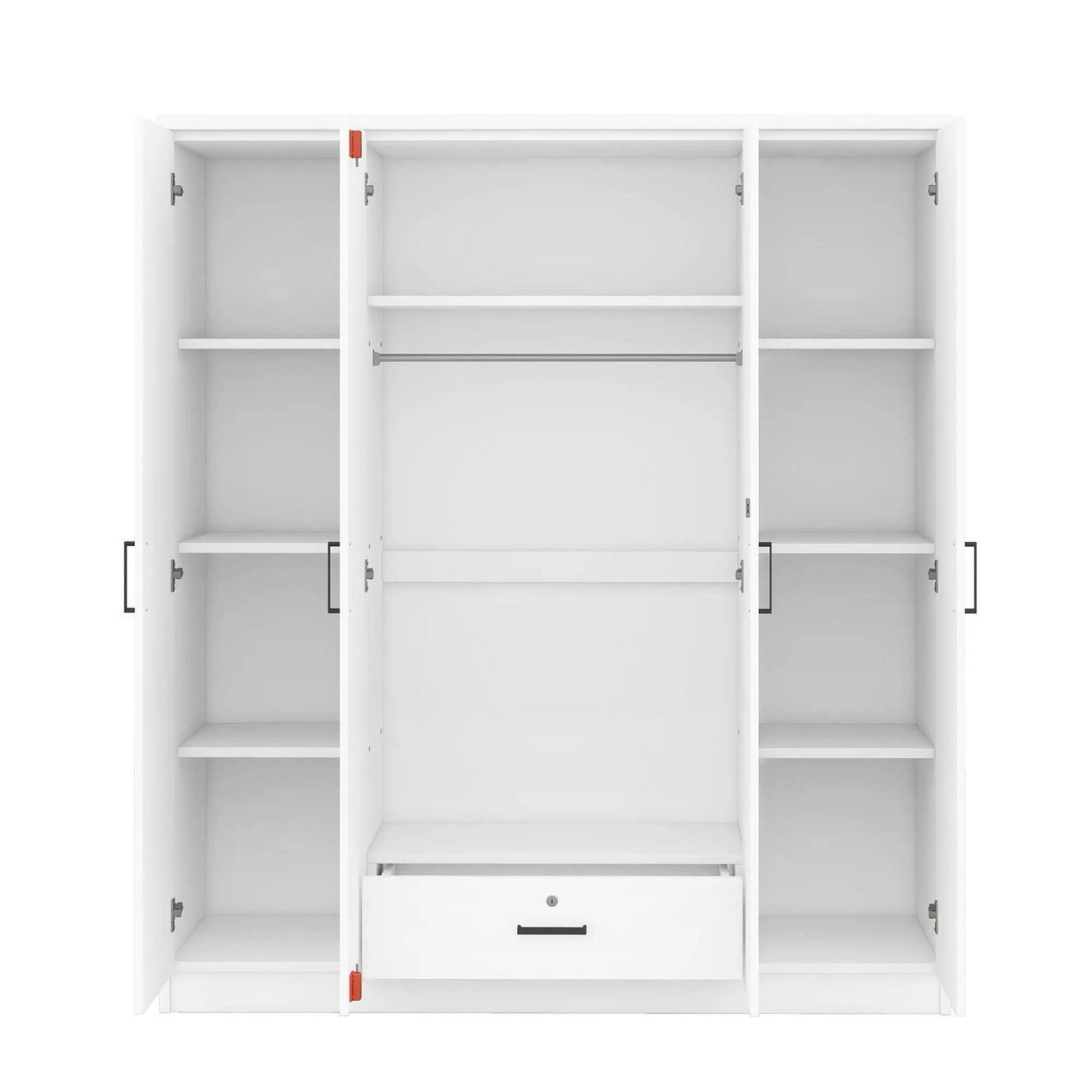 4 Door Wardrobe With 1 Drawer by Unique Piece Furniture