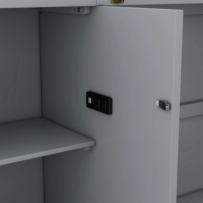 Murphy Bed With Shelves, Drawers And USB Ports by HouseOfZazla