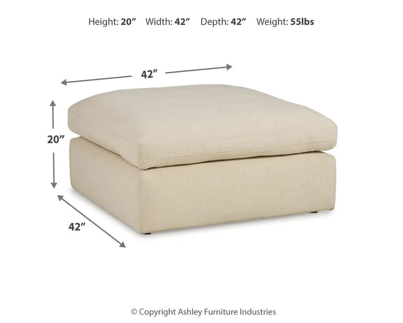 Elyza - Oversized Ottoman by Unique Piece Furniture