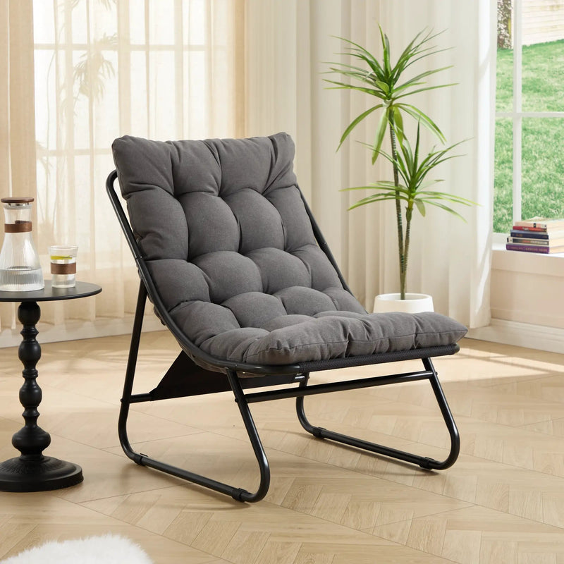 Patio Outdoor Lounge Chair with Ottoman by HouseOfZazla