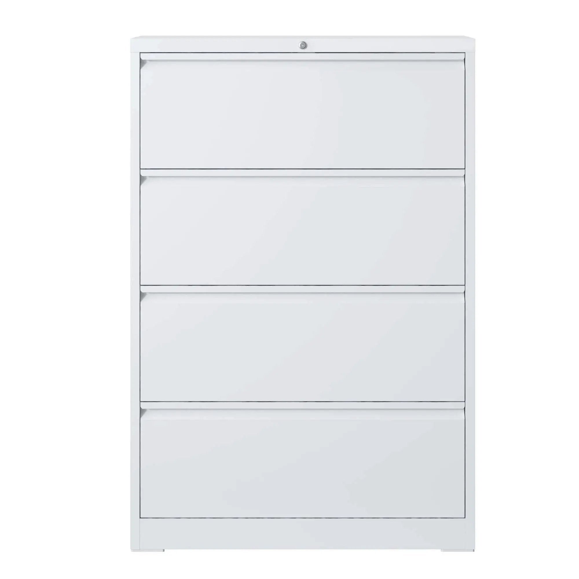 Premium Drawer Metal Lateral File Cabinet With Lock by Unique Piece Furniture