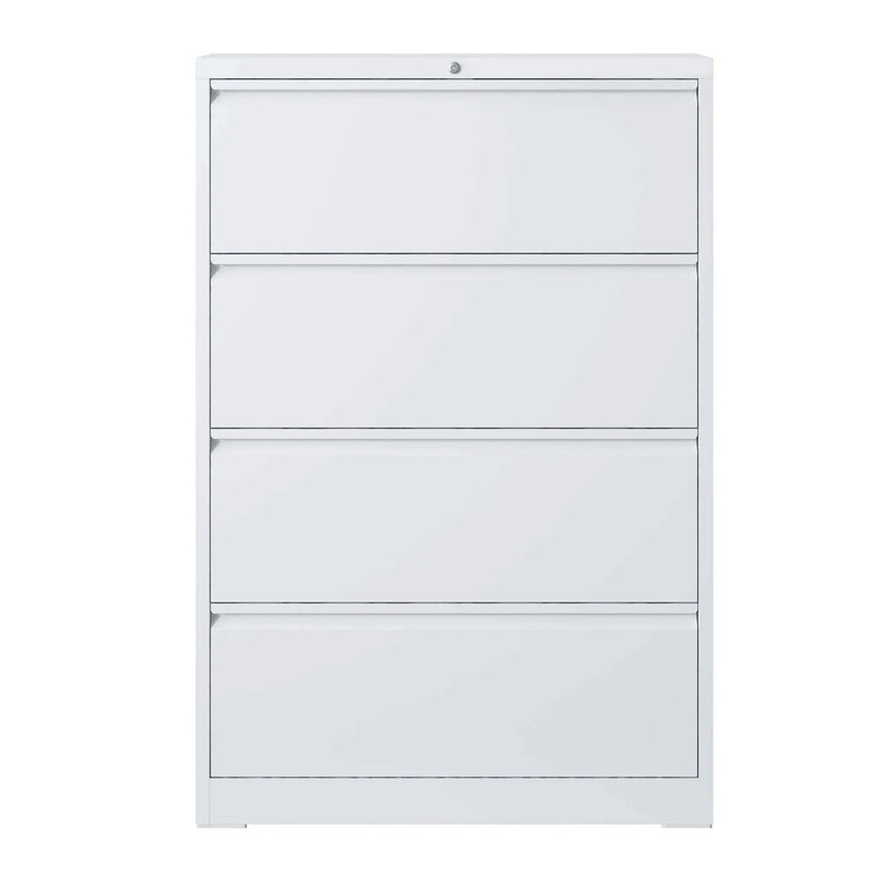 Premium Drawer Metal Lateral File Cabinet With Lock by Unique Piece Furniture