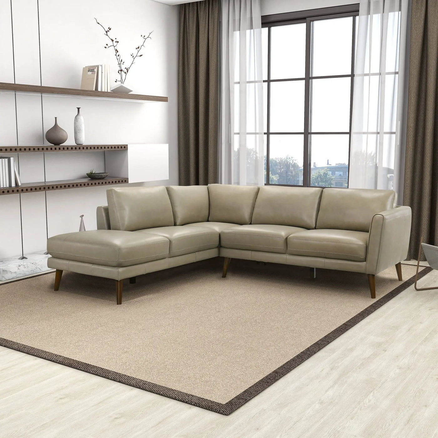 Benson - Sectional Sofa With Chaise by Unique Piece Furniture
