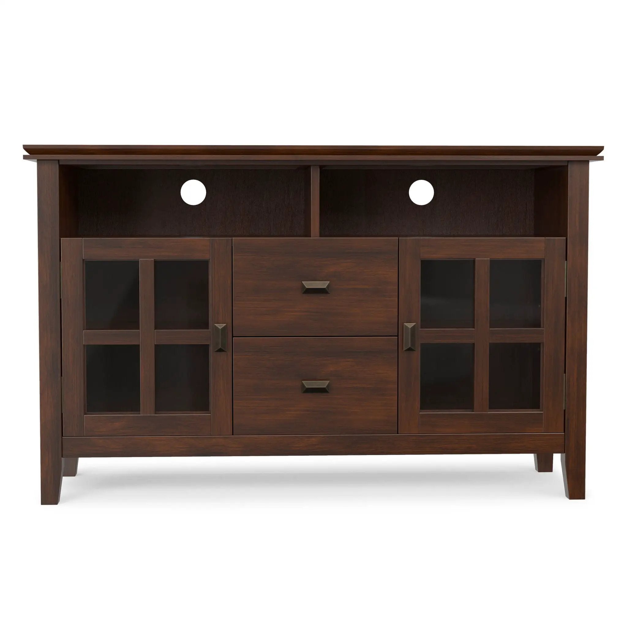 Artisan - TV Media Stand, Handcrafted - Russet Brown by Unique Piece Furniture