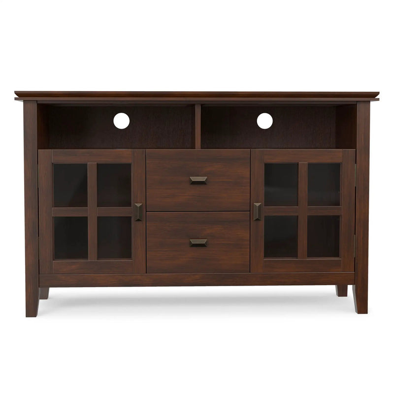 Artisan - TV Media Stand, Handcrafted - Russet Brown by Unique Piece Furniture