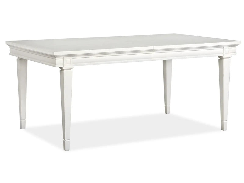 Willowbrook - Extendable Rectangular Dining Table - Egg Shell White by Unique Piece Furniture